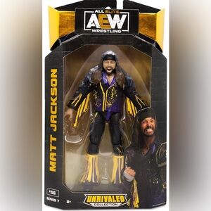 RINGSIDE MATT JOHNSON AEW UNRAVELED 7 TOY WRESTLING ACTION FIGURE NEW IN BOX